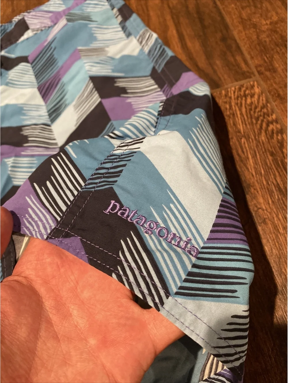 Patagonia 32 Mens Drawstring Nylon Outdoor Swim Board Shorts